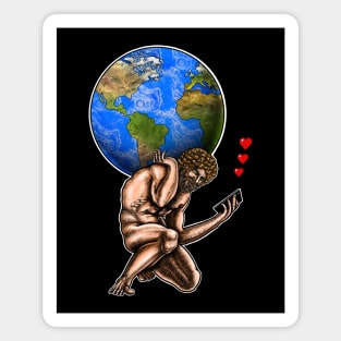 Atlas Greek mythology Magnet